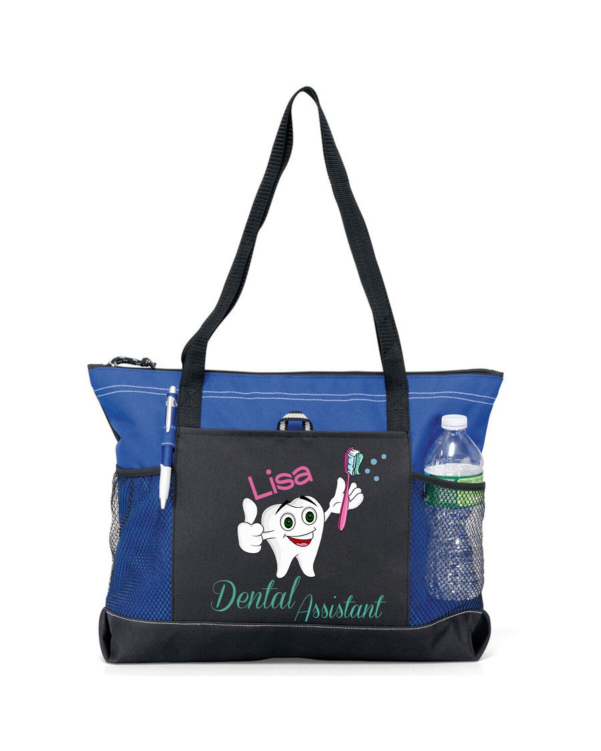 Personalized Dental Assistant Tote Bag Available in 7 colors Etsy