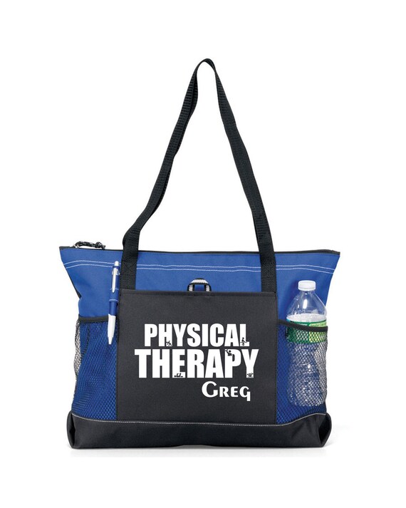 Personalized Physical Therapist Tote Bag Etsy