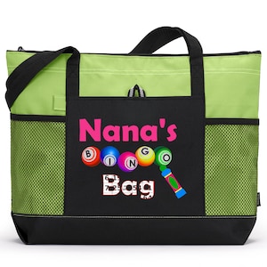 Bolsa de bingo personalizada, disponível em 7 cores