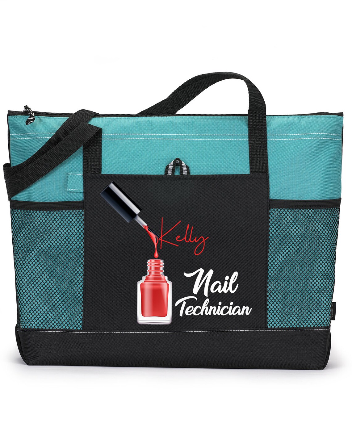 Personalized Nail Technician Tote Bag Available in 7 Colors Etsy