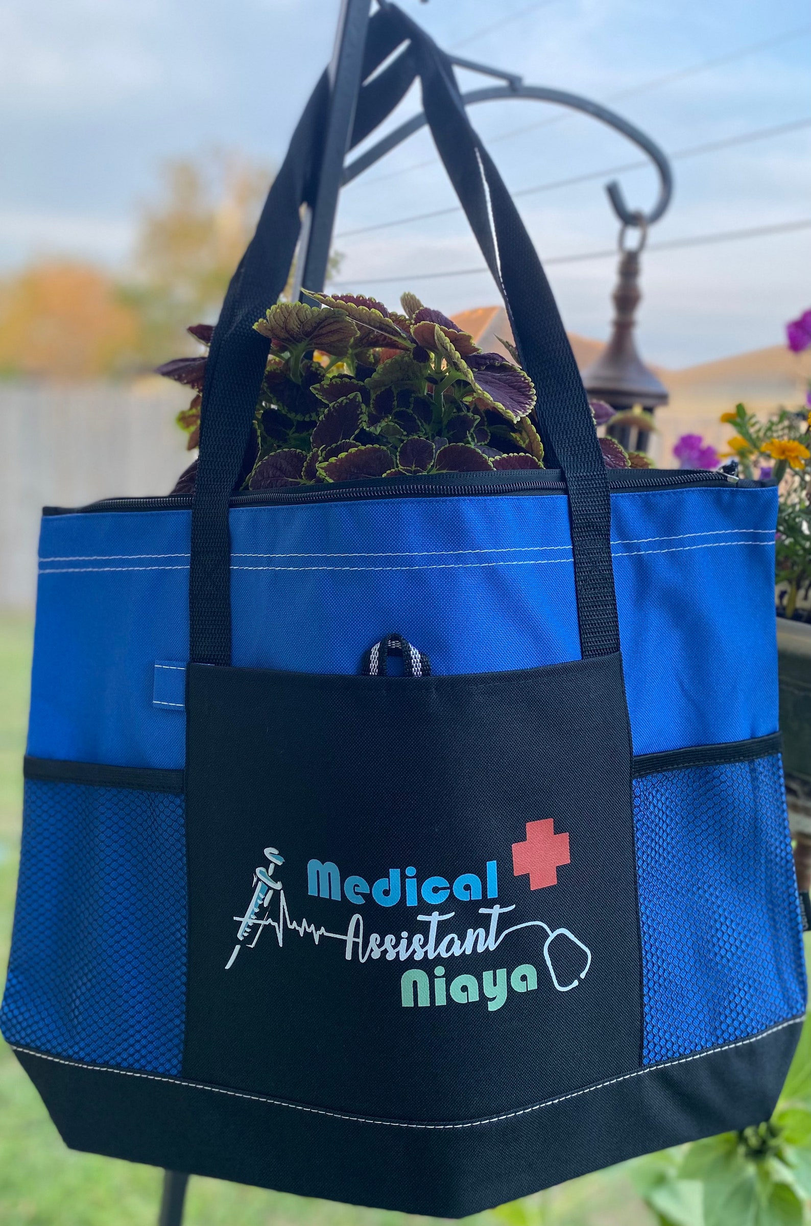 Personalized Medical Assistant Tote Bag Available in 7 Etsy