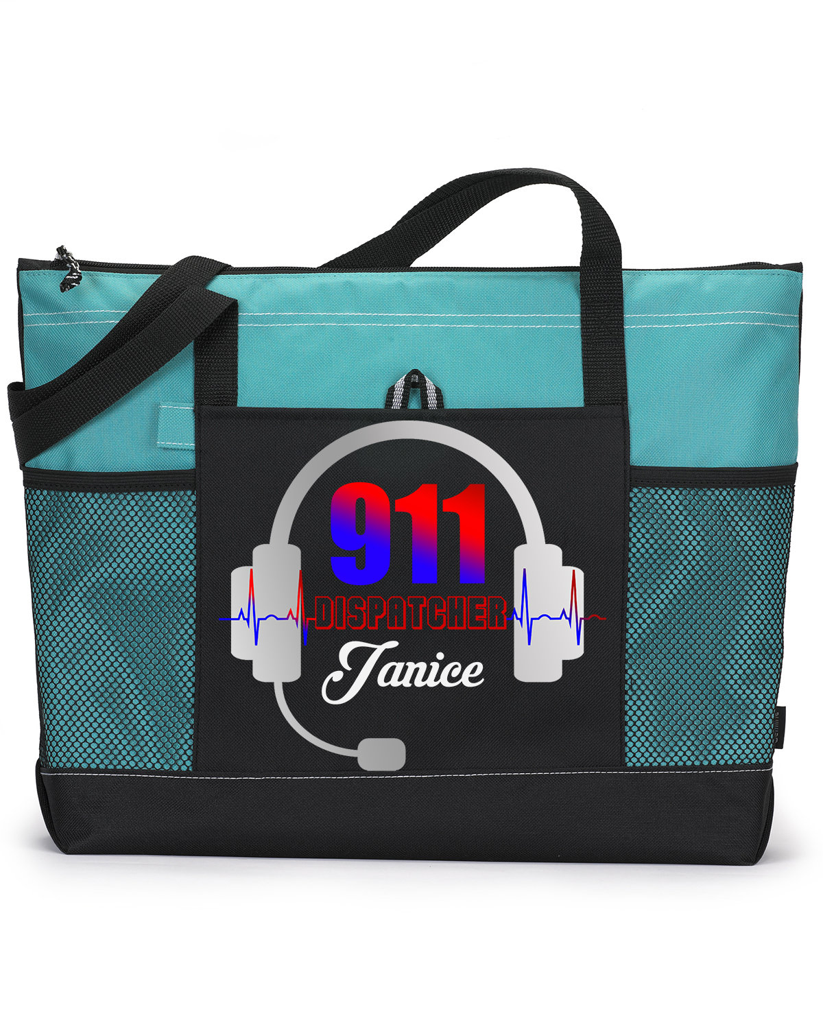 Personalized 911 Dispatcher/Operator Tote Bag Available in 7 Etsy