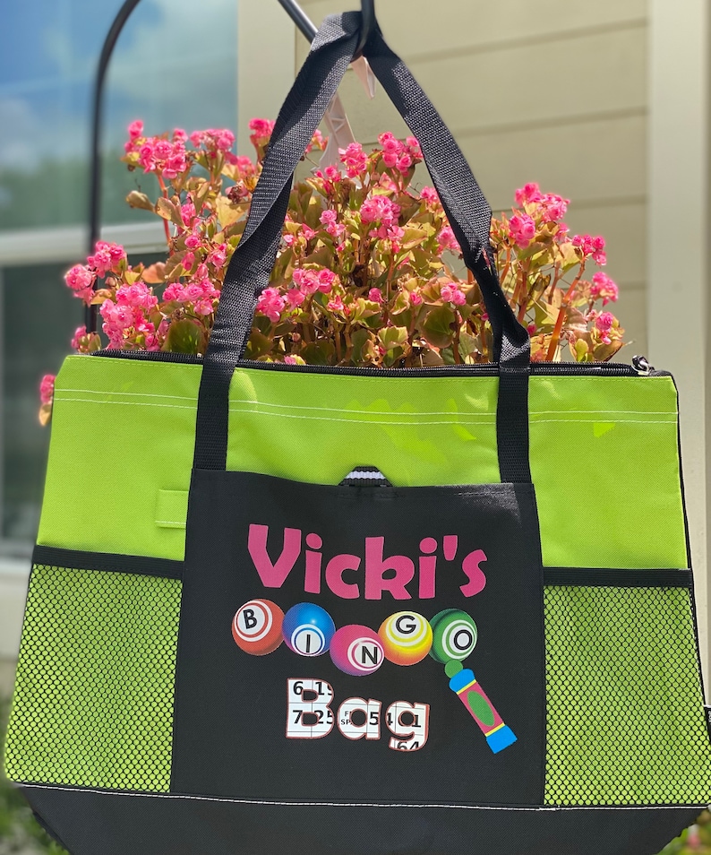 Personalized Bingo Bag Available in 7 Colors Etsy