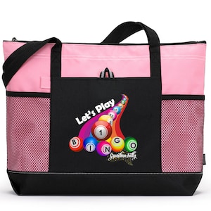 Sac Let's Play Bingo personnalisé, disponible en 7 couleurs