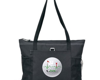 【HAZZYS GOLF】Logo decorated leather tote bag /追跡付 HAZZYS GOLF】Logo decorated leather tote bag /追跡付 (HAZZYS