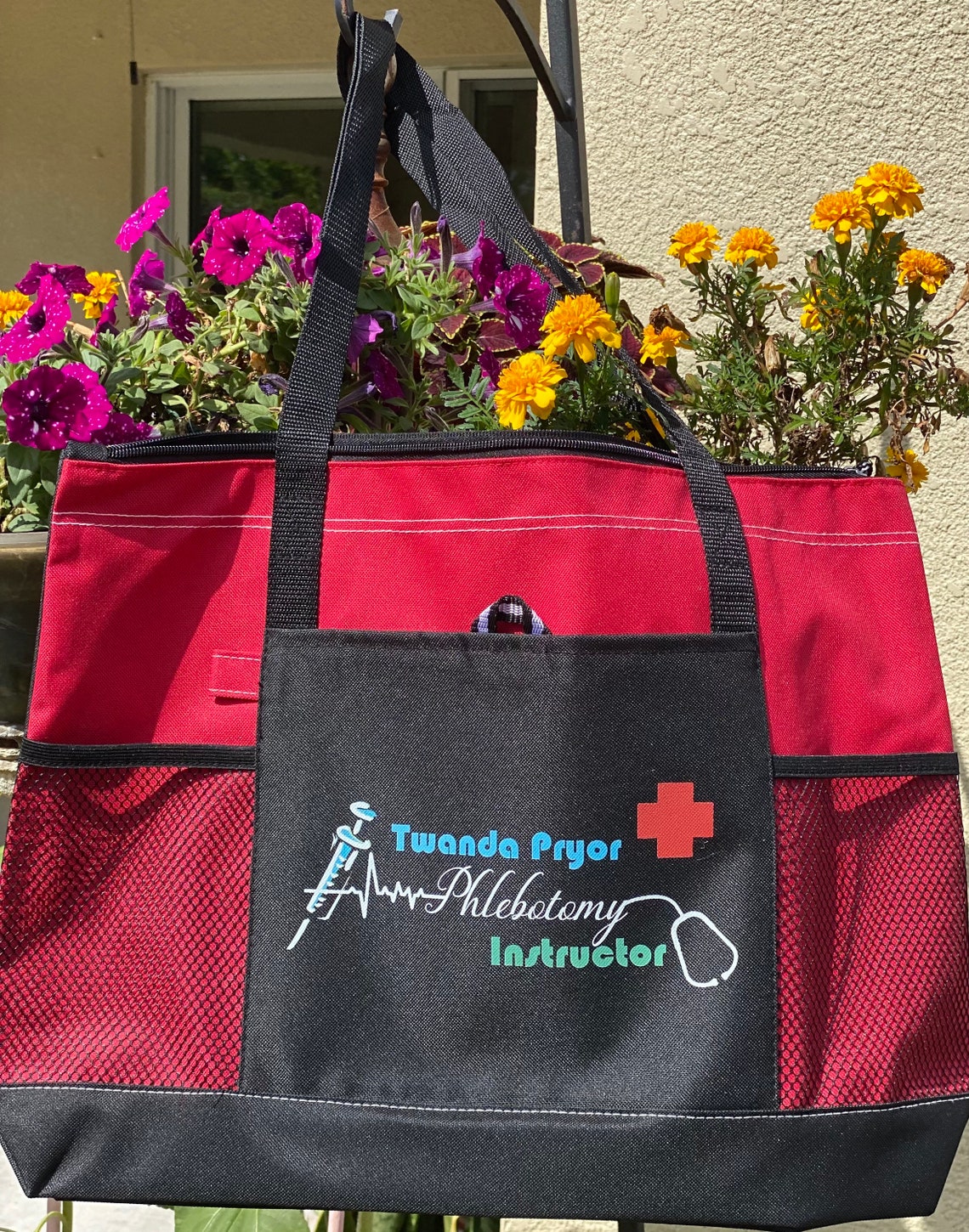 Personalized Phlebotomist Tote Bag Available in 7 colors. Etsy