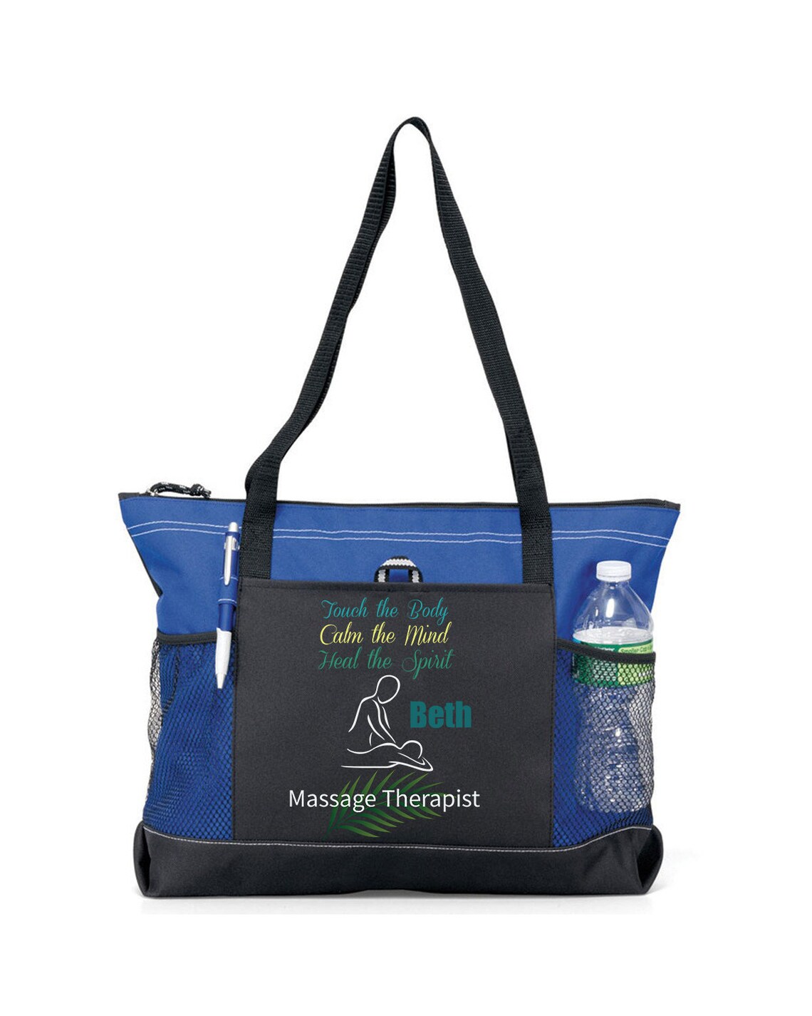 Personalized Massage Therapist Tote Bag Available in 7 colors Etsy
