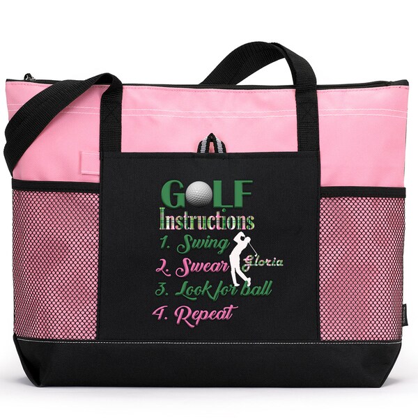 Golf Tote Bag Etsy