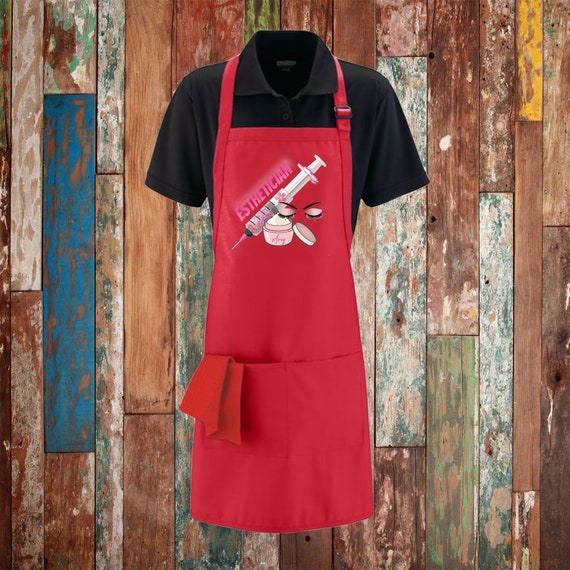 Tablier esthéticienne personnalisable shop
