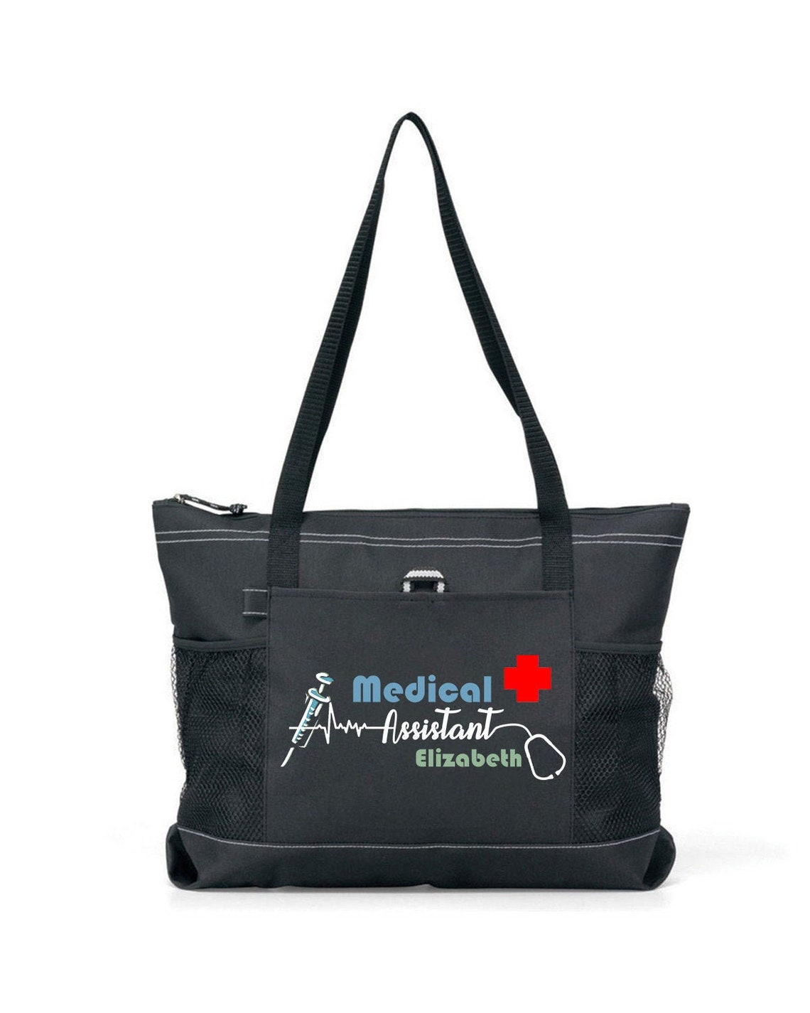 Personalized Medical Assistant Tote Bag Available in 7 Etsy