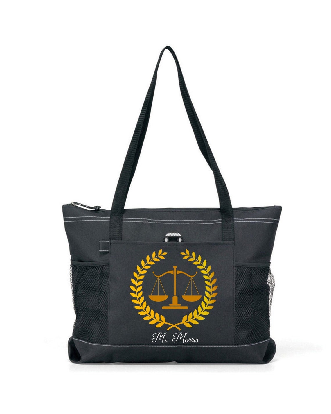 Personalized Lawyer Tote Bag Available in 7 Colors Etsy