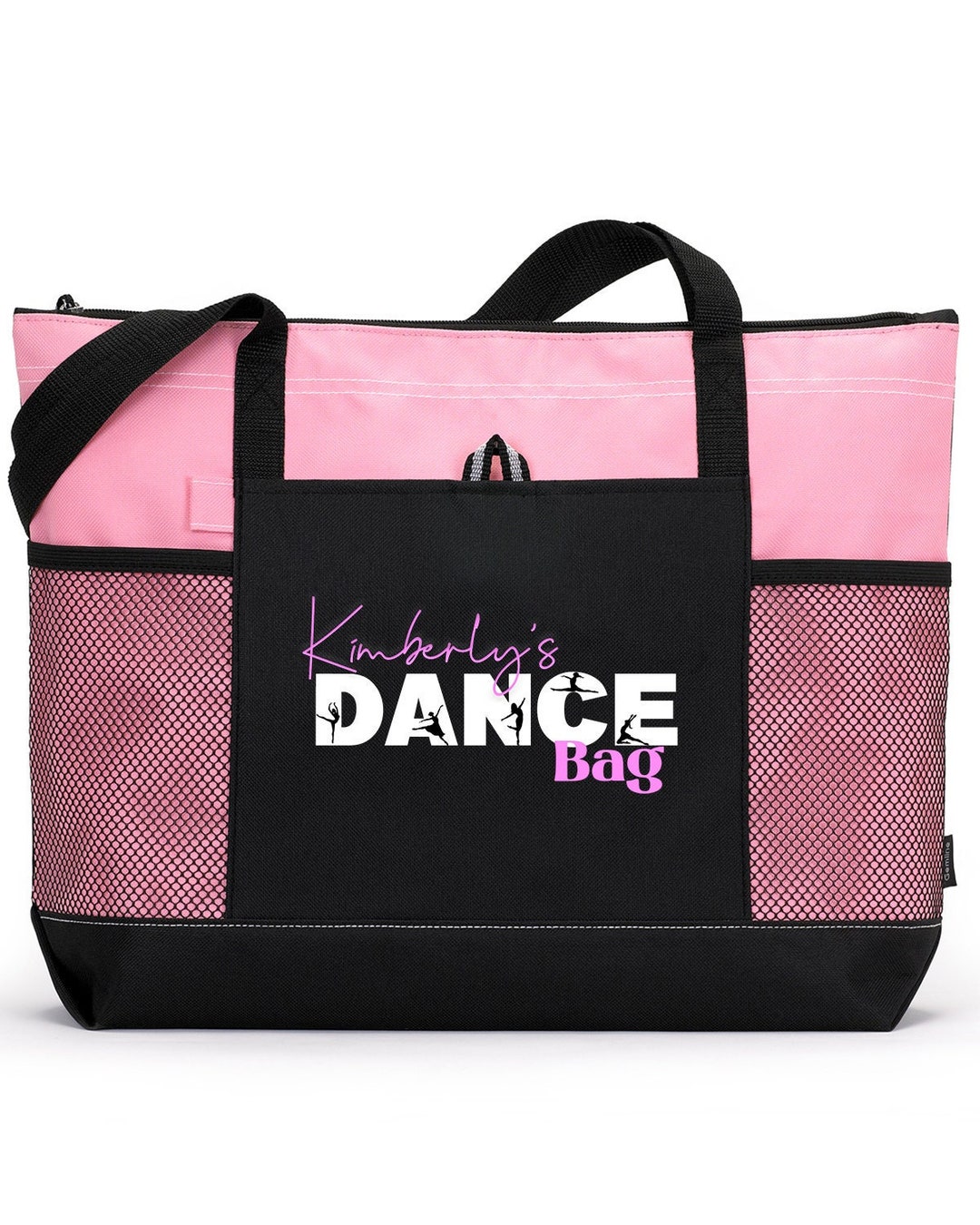 Personalized dance bag with rack hotsell