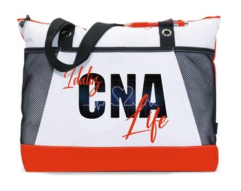 Personalized CNA LIFE Venture Tote Bag, Available in 7 colors