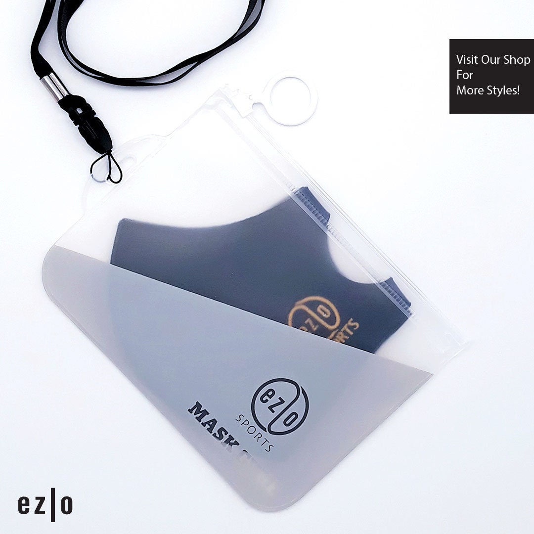 Face Mask Pouch With Holder/mask Case/case With Lanyard/mask Necklace/lightweight Portable Mask
