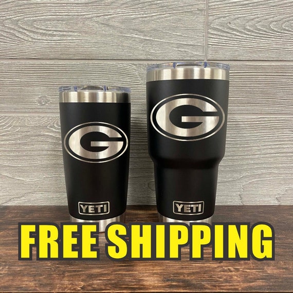 Green Bay Packers Personalized Custom Engraved Tumbler Cup YETI
