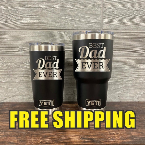 Dad Tools Laser Engraved Father's Day YETI Rambler Tumbler Personalized  Father's Day Gift Husband Gift New Dad Best Dad Ever Gift 