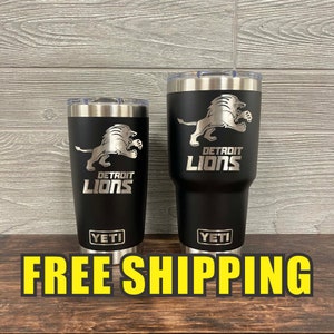 NFL® Detroit Lions - Assorted, 16 oz Tumbler 4 Pack