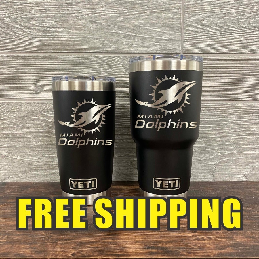 NFL Simple Modern Insulated Tumbler 2-30oz Cup Set Miami Dolphin