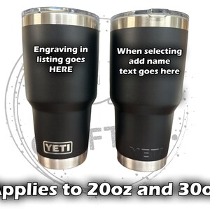 Vaso personalizado con grabado personalizado "Reel Cool Dad Father" - YETI Vaso de 20 oz o 30 oz Idea de regalo única 94 imagen 4