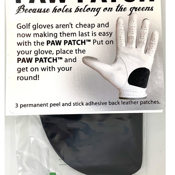 Golf Glove Repair Kit by PAW PATCH