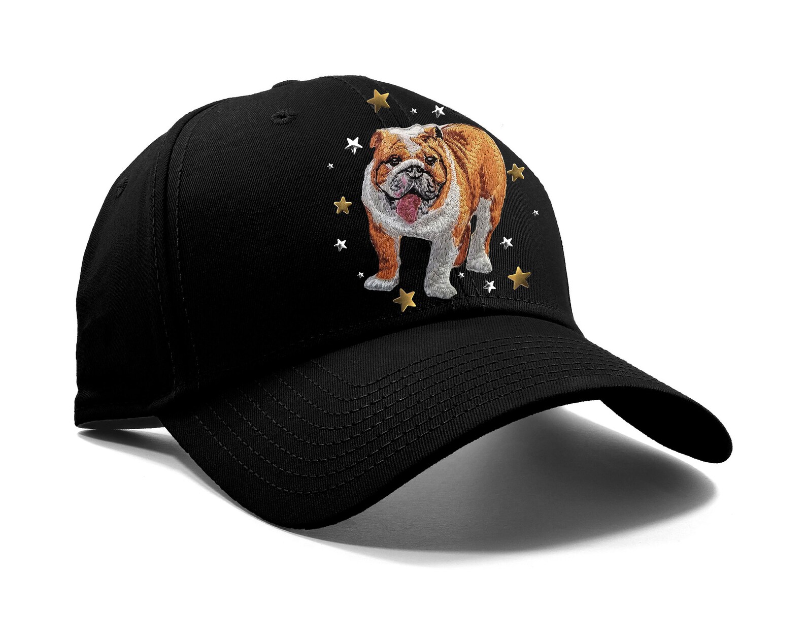 English Bulldog Hat Etsy