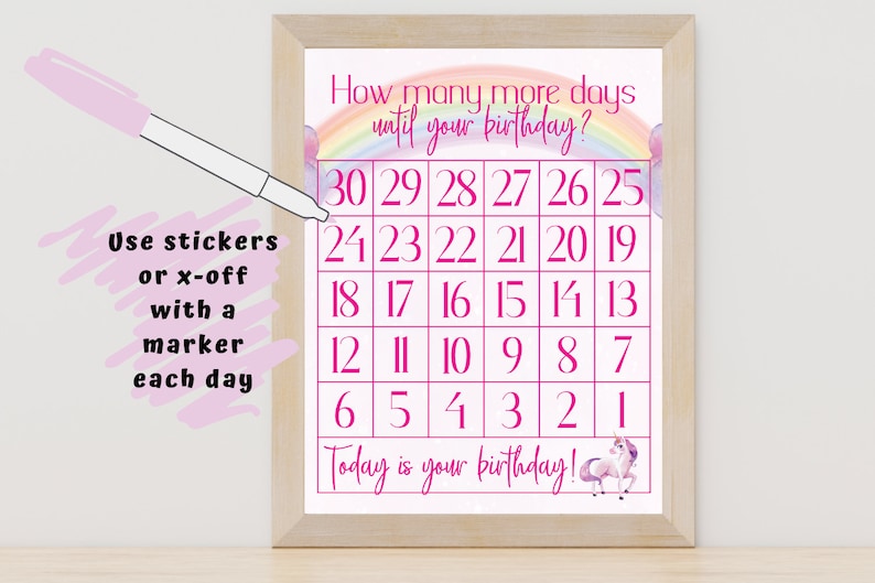 Birthday Countdown Calendar Printable For Kids Birthd vrogue co Birthday Countdown Calendar Printable For Kids Birthd vrogue co