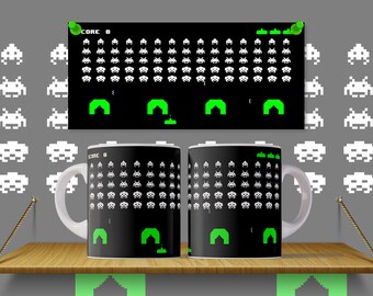 Space Invaders Retro Gaming Template