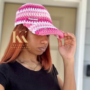Crochet Baseball Cap| Ball Cap|  | Crochet Hat | Crochet | Baseball Hat