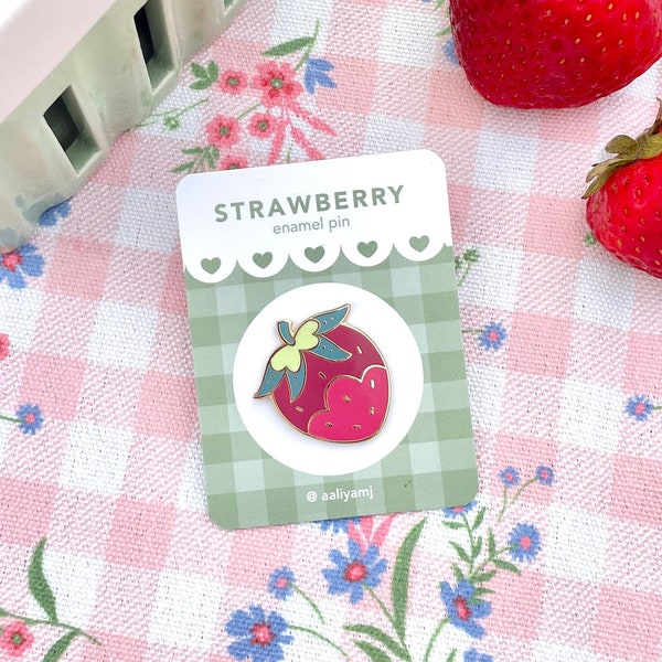 Strawberry | Enamel Pin