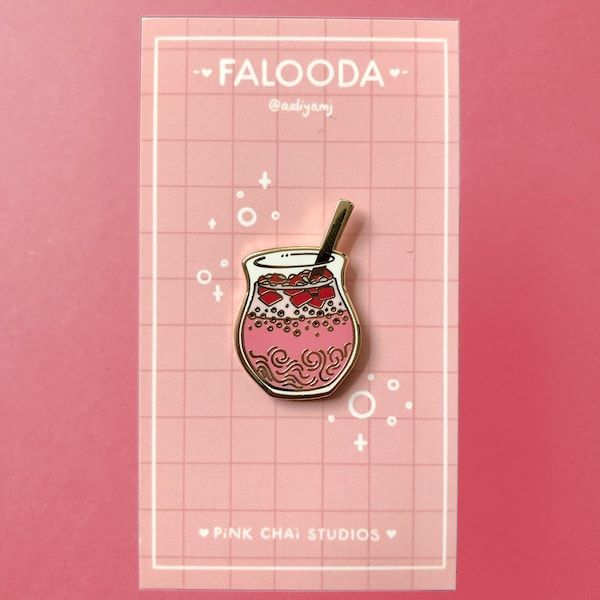 Falooda | enamel pin