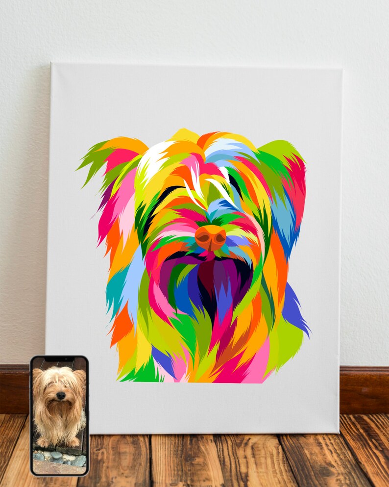 custom-dog-canvas-gift-for-dog-lover-funny-dog-art-pop-etsy