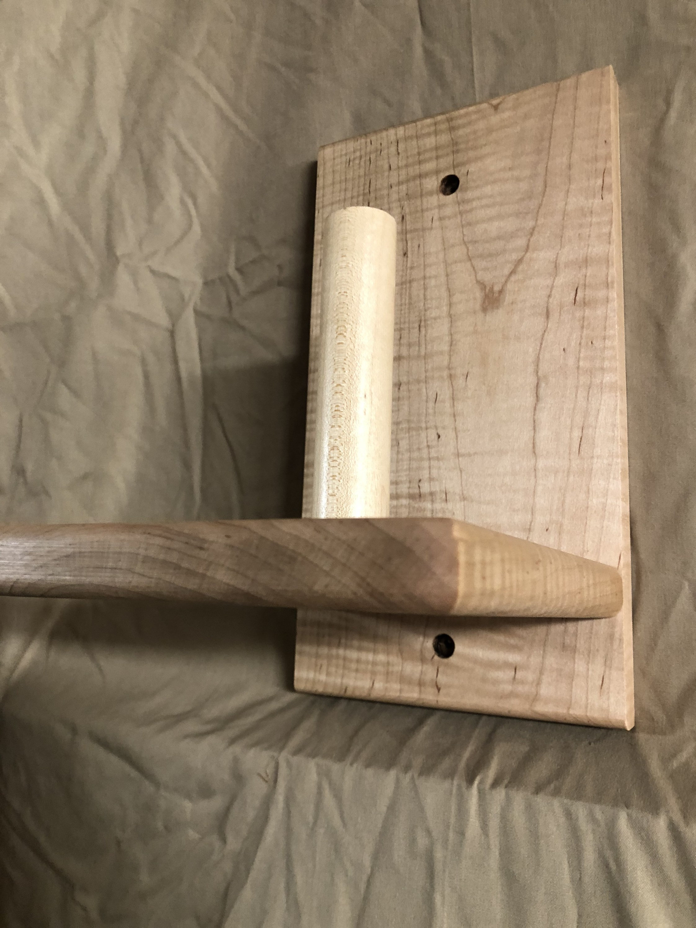 Pool / billiard cone chalk holder hand made wall mount Etsy