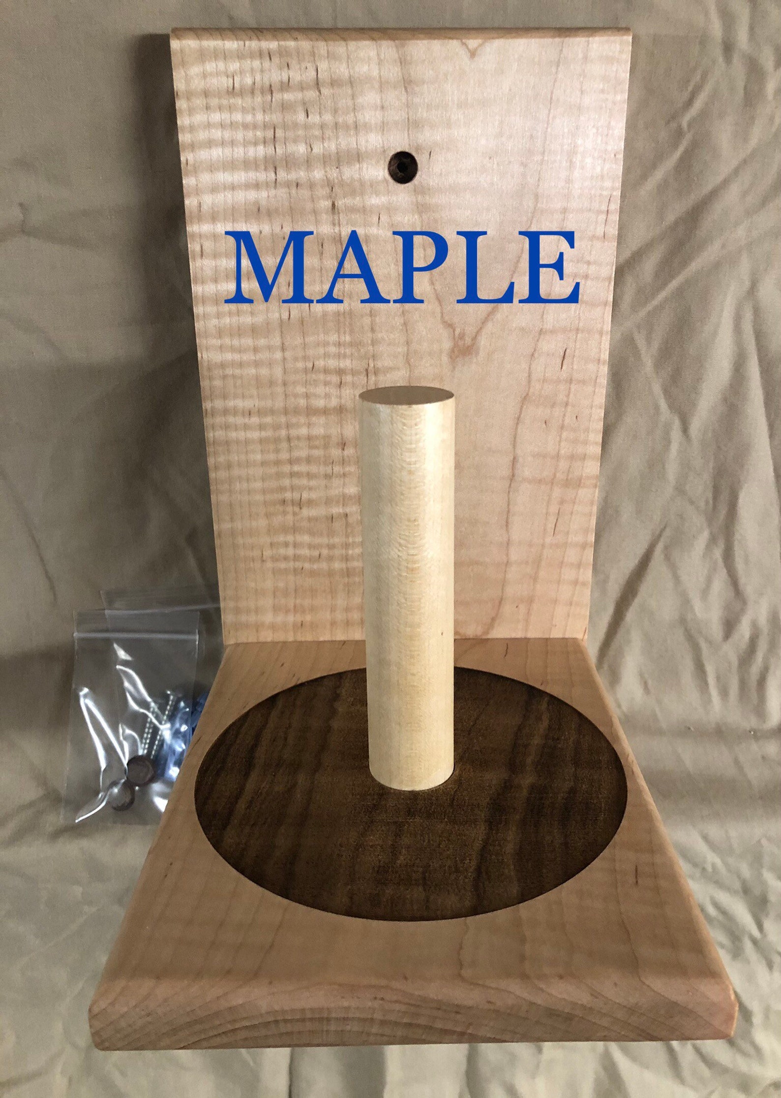 Pool / billiard cone chalk holder hand made wall mount Etsy