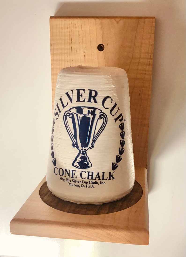 Pool / Billiard Cone Chalk Holder Hand Made Wall Mount Etsy