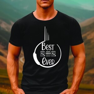 6 Shirt für Banjo Liebender Papa, Banjo Enthusiast, Banjo Akkord, Musik liebender Papa, Banjo inspiriertes Geschenk, Geburtstagsgeschenk für Vater, Weihnachtsgeschenk
