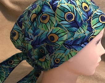 Surgical scrub cap pixie
