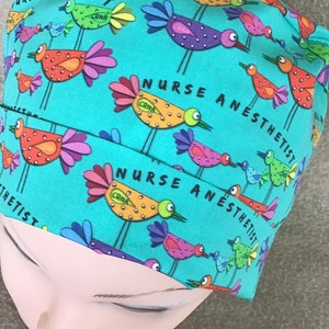 Surgical scrub cap pixie style