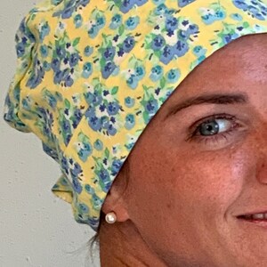 scrub caps women scrub  pixie style