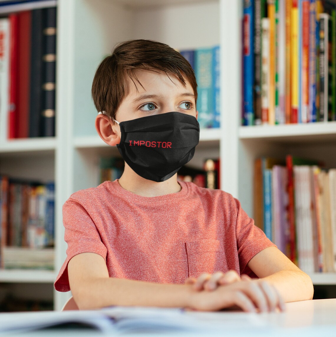 Among Us Adjustable Face Masks Etsy