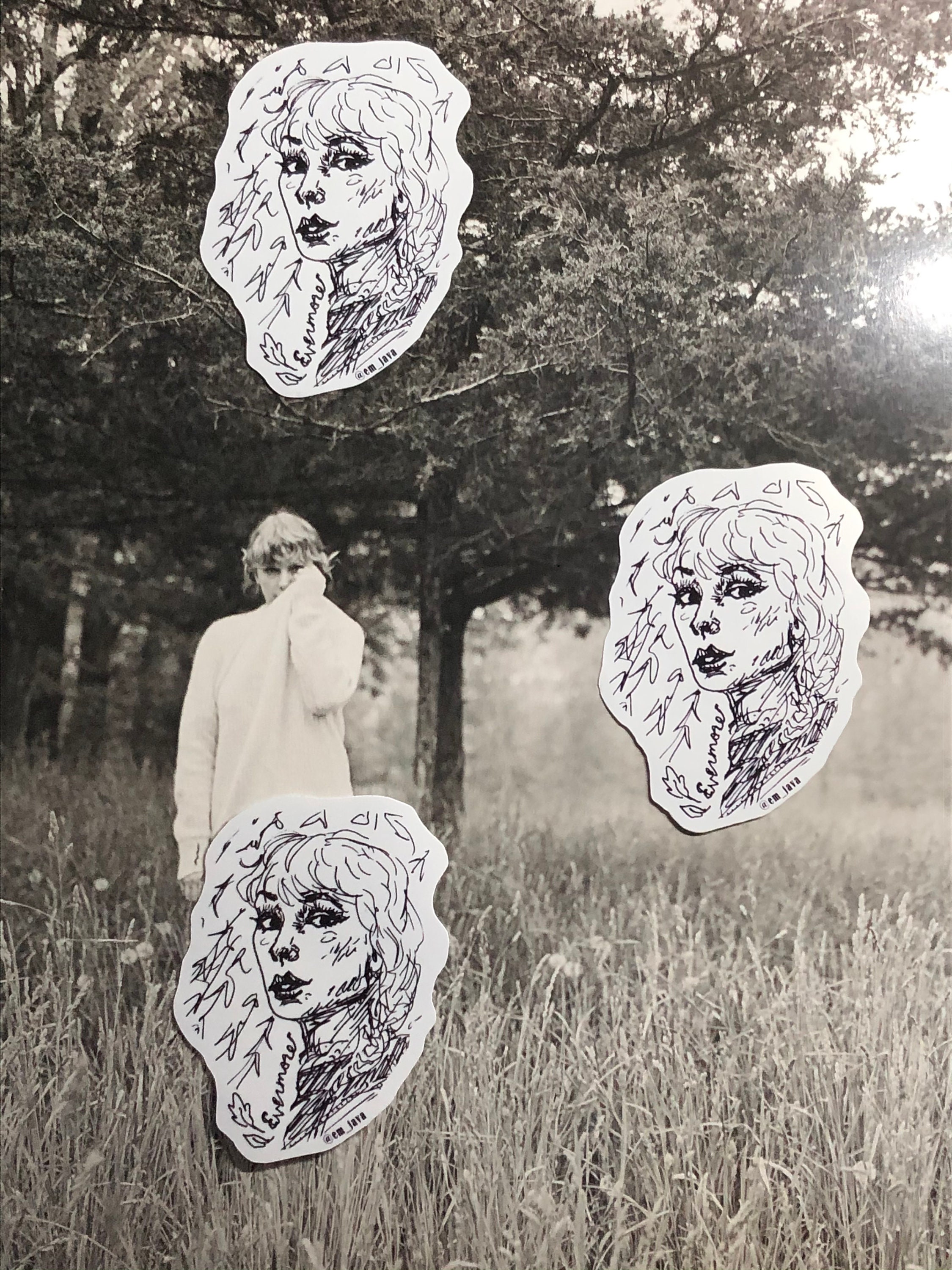 Ever More Sticker Taylor Swift Evermore Vinyl Sticker - Etsy
