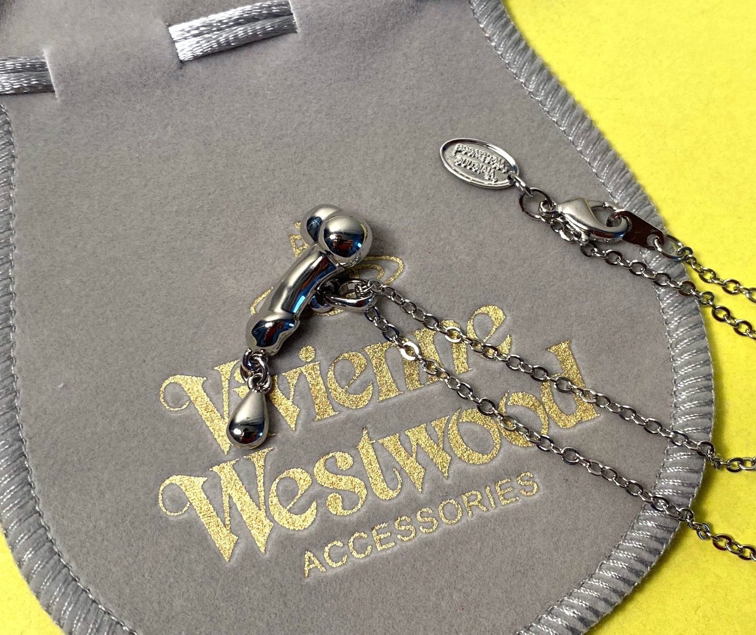 Vivienne Westwood Penis Love Drop Necklace - Etsy
