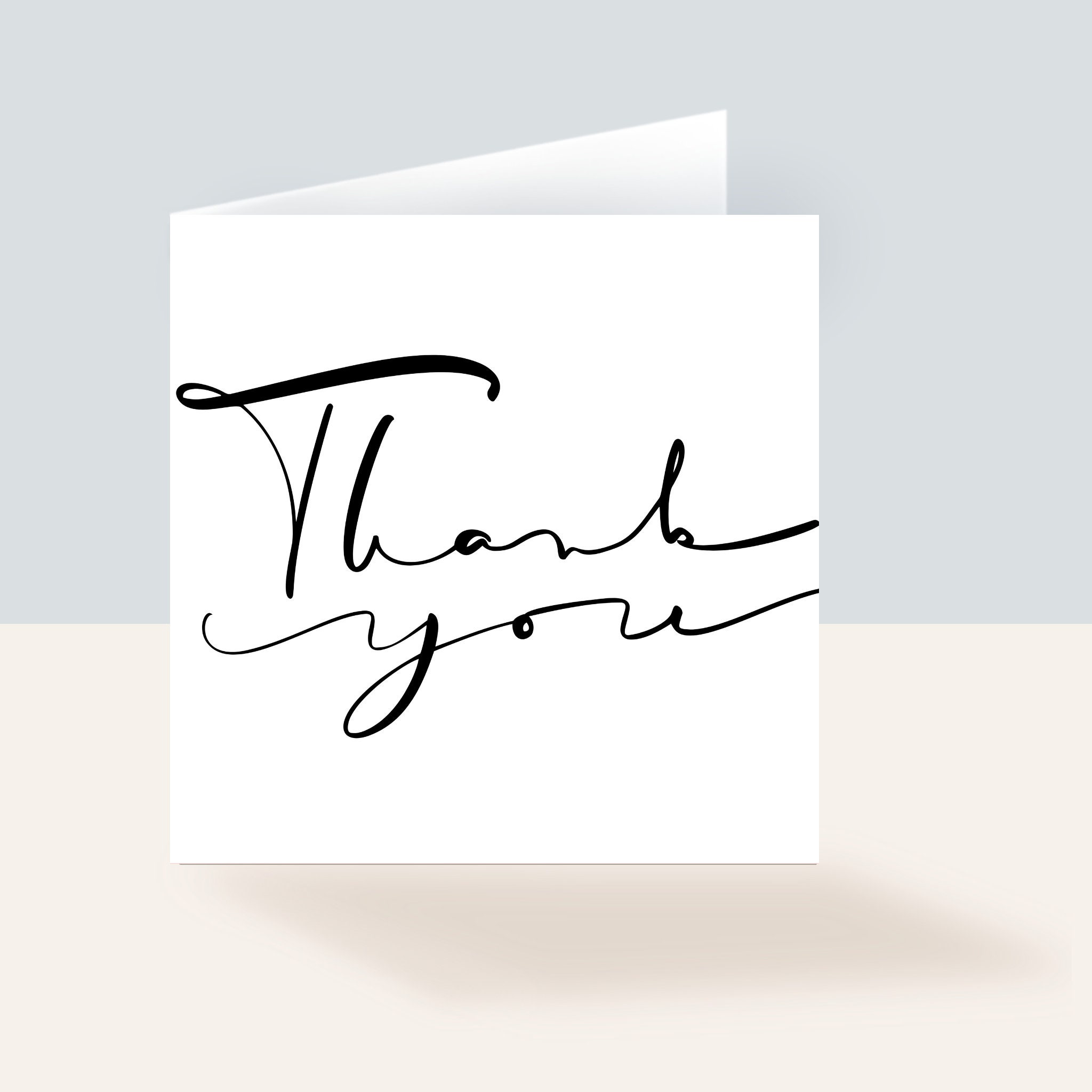 Variety pack of Thank You Cards Classic Square Cards Etsy
