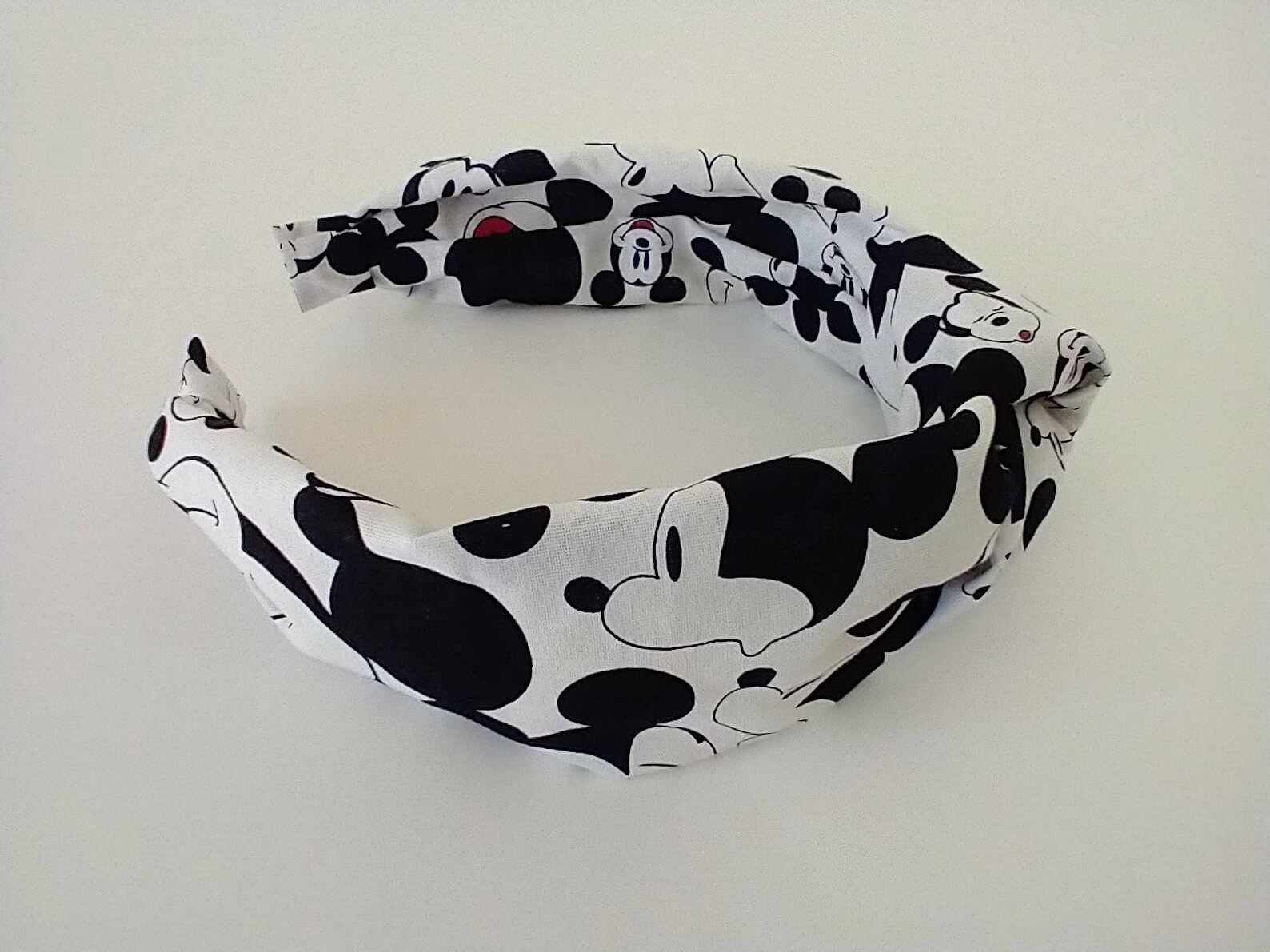 Mickey mouse headband Disney fabric headband Headband for Etsy