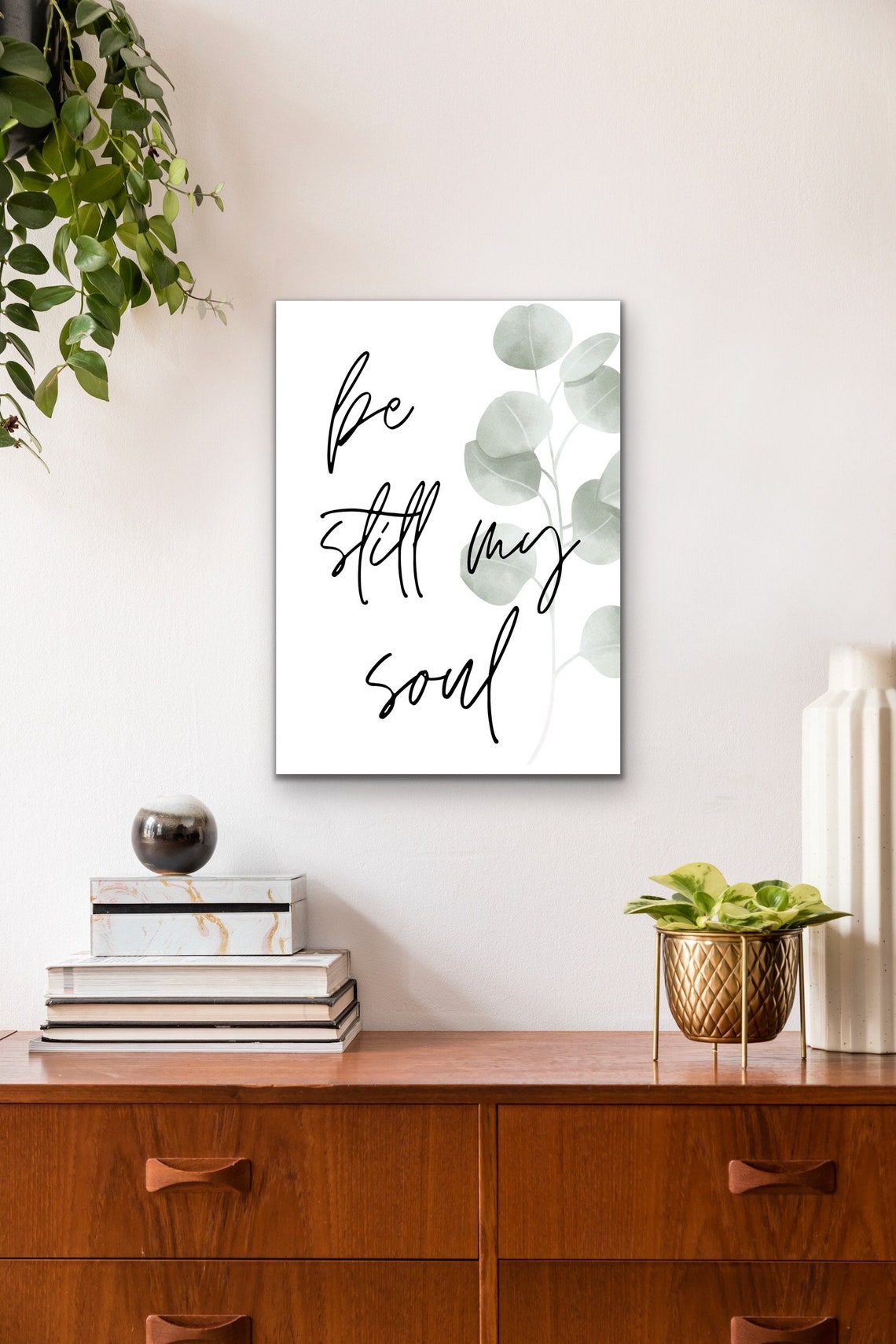 Scripture wall art modern wall decor printable farmhouse Etsy
