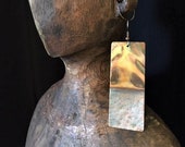 Let It BE Fired Up Copper Earrings, Fire-colored, Bold, Light Weight, One-of-a-Kind, Organic, Bright, Whimsical, Earthy, Unique