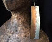 Let It BE Fired Up Copper with Silver Streak, Shoulder Length, Light Weight, One-of-a-Kind, Organic, Whimsical, Ethnic