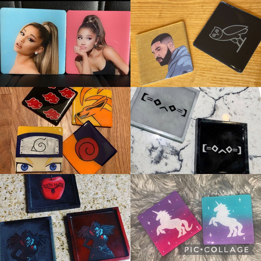 Custom Coasters - Etsy