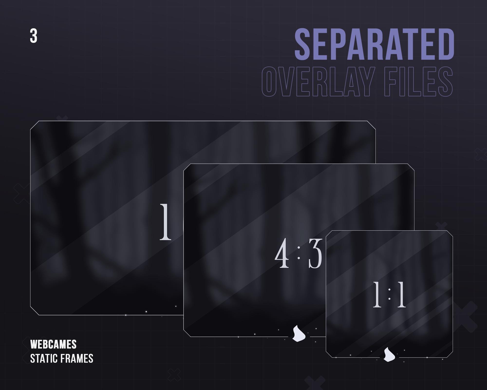 Dark Creatures Stream Pack | Animated Stream Overlays | Horror ...