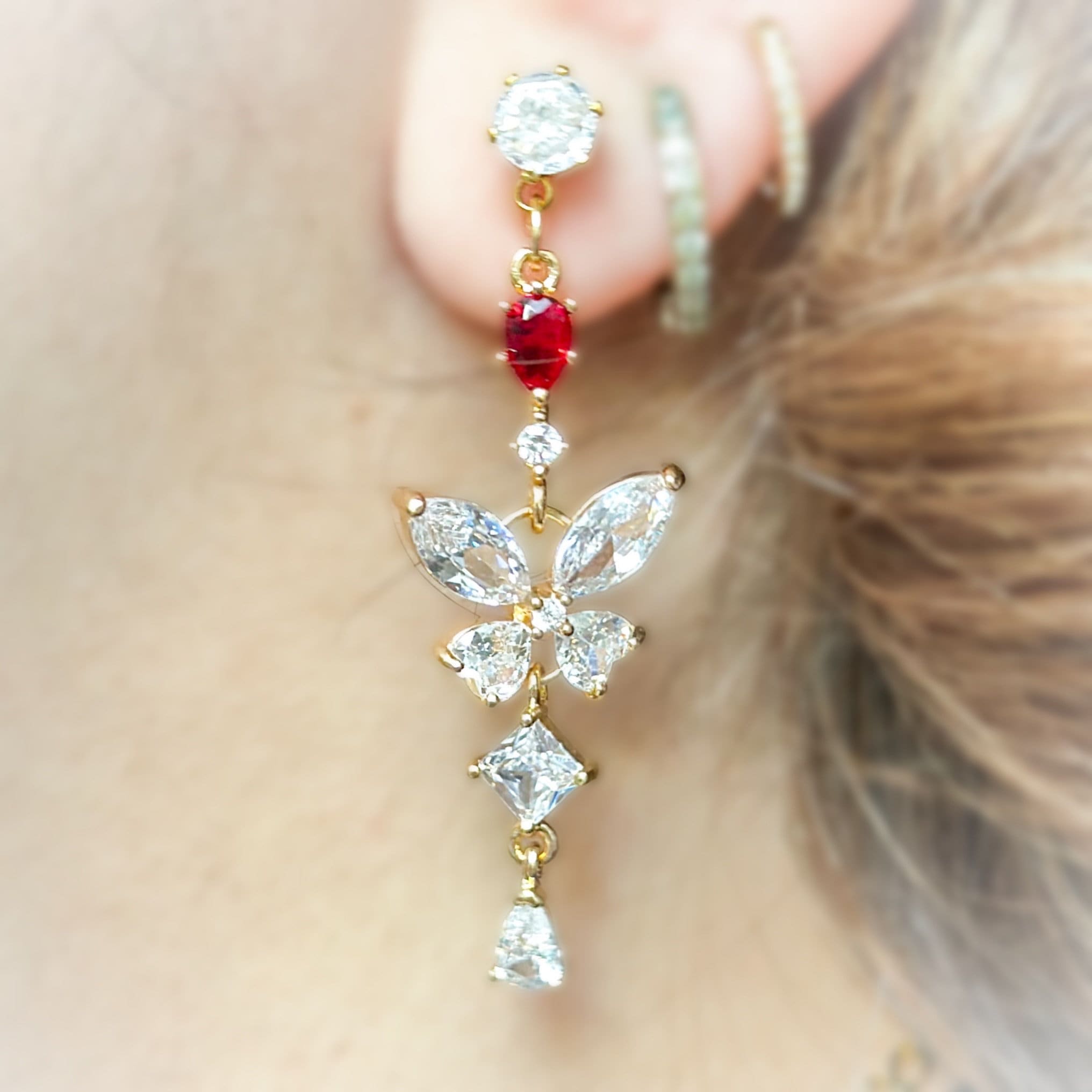 Heaven Officials Blessing Earrings, 925 sterling silver earrings,Hua Cheng&Xie Lian