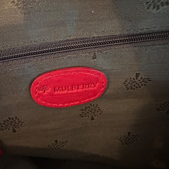 Mulberry Vintage Effie Tote/Shoulder Bag Converti… - image 7